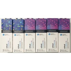 cricut infusible ink transfer sheets mugpress heat press Bundle Lot of 6